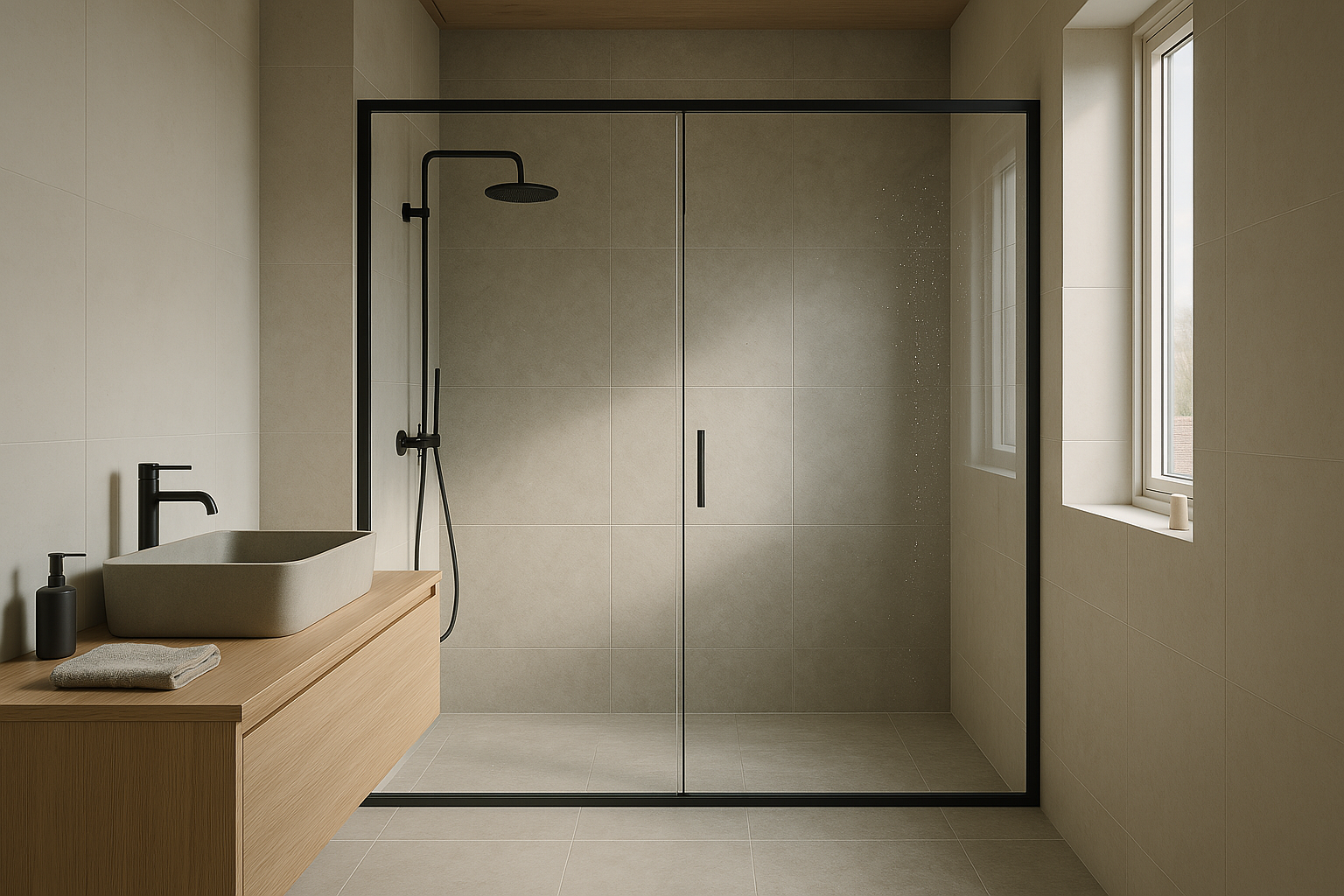 Rengøring af fuger i brusekabine: Farvel til sorte fuger