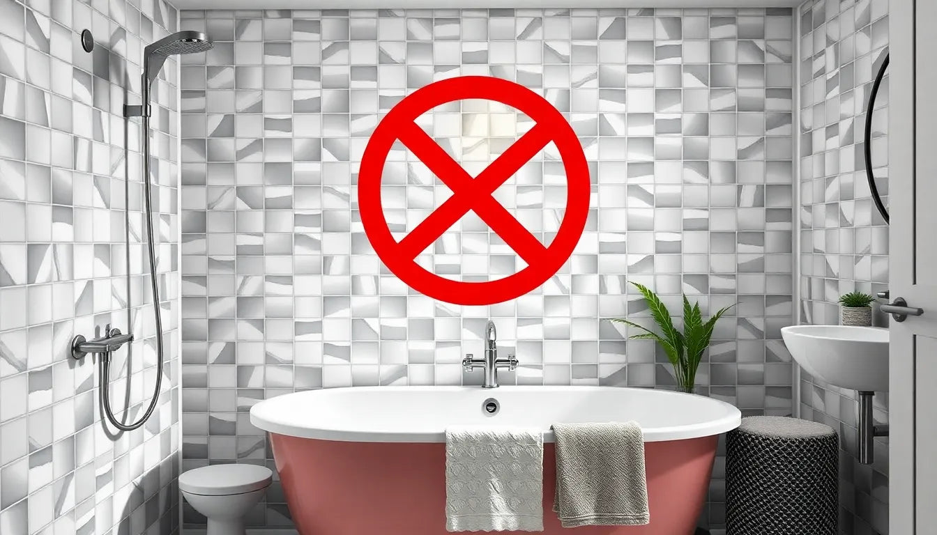 professionel rengøring af badeværelse - Illustration